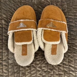 Prada Women's Tan Slippers